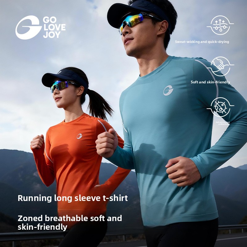 Hiking - Jesienno-zimowa koszulka sportowa z długim rękawem,