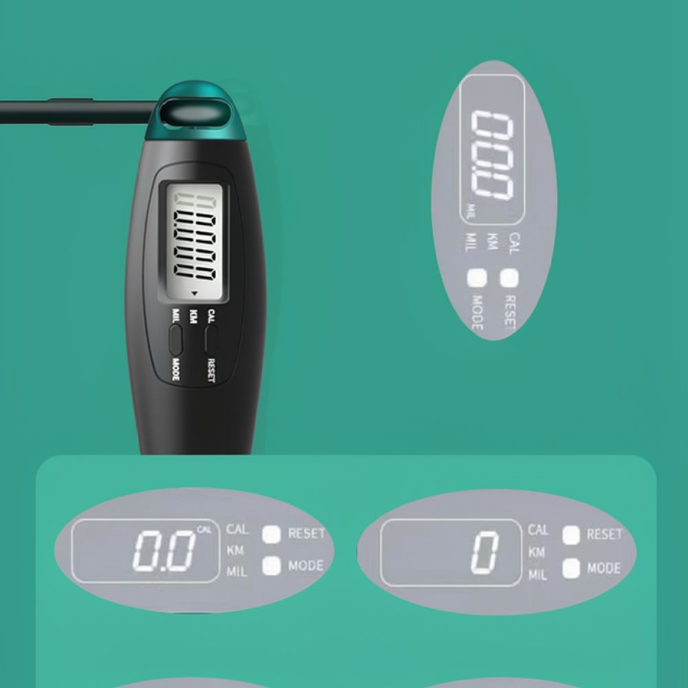 Cyfrowa, inteligentna lina do  – Smart Jump Rope Digital Counter recenzja i cena